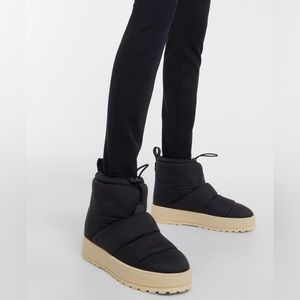 Loro Piana puffer boots